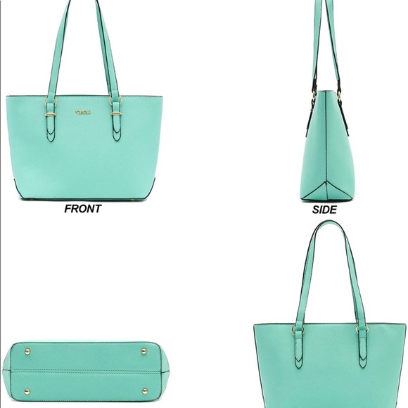 πππ NWT. Light green/mint Fashionable Purse and RFID Wallet set. πππ - Picture 5 of 6